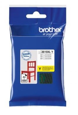 Мастилена касета BROTHER LC3619XL Y Yellow