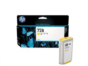 Мастилена касета HP 728 (F9J65A) Yellow