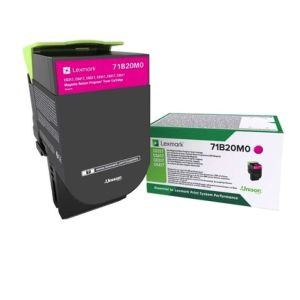 Тонер касета LEXMARK 71B20M0 (Magenta)