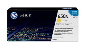 Оригинална тонер касета HP 650A CE272A (Yellow)