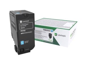 Тонер касета LEXMARK 75B20C0 Cyan
