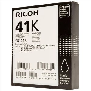 Мастилена касета RICOH GELJET GC 41K Black