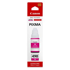 Бутилка с мастило CANON GI-490 Magenta (0665C001AA)