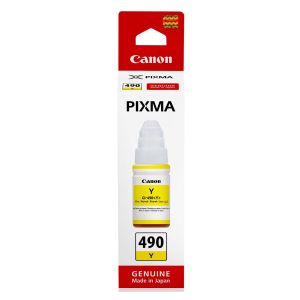 Бутилка с мастило CANON GI-490 Yellow (0666C001AA)