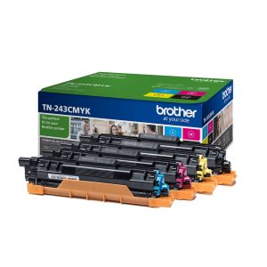 Комплект 4бр. тонер касети BROTHER TN-243CMYK (Cyan, Magenta, Yellow, Black)