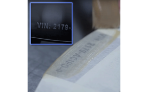 Черна маркираща лента Brother STE-141 Black Stamp Stencil Cassette Tape