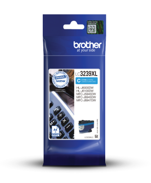 Мастилена касета BROTHER LC3239XLC Cyan