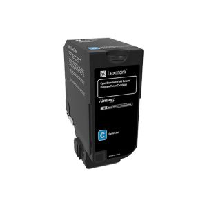 Оригинална тонер касета LEXMARK 74C2SC0 Cyan