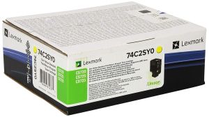 Оригинална тонер касета LEXMARK 74C2SY0 Yellow