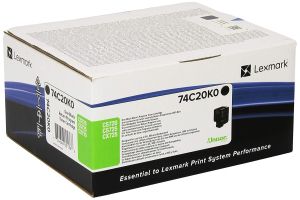 Оригинална тонер касета LEXMARK 74C20K0 Black