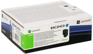 Оригинална тонер касета LEXMARK 84C2HC0 Cyan