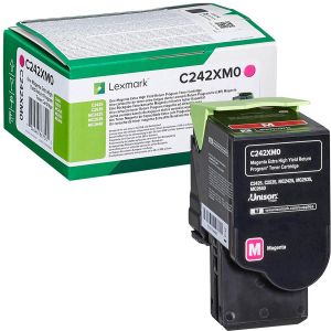 Оригинална тонер касета LEXMARK C242XM0 Magenta