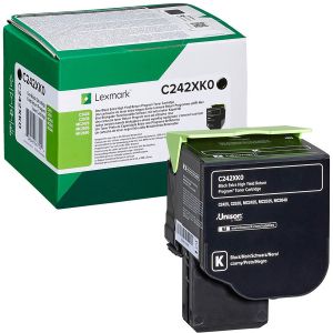 Оригинална тонер касета LEXMARK C242XK0 Black