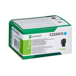 Оригинална тонер касета LEXMARK C2320C0 Cyan