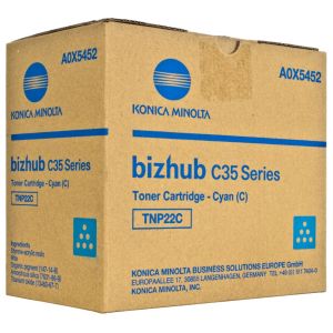 Оригинална тонер касета Konica Minolta TNP22C (Cyan)