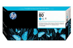 Печатаща глава HP 80 (C4821A) Cyan