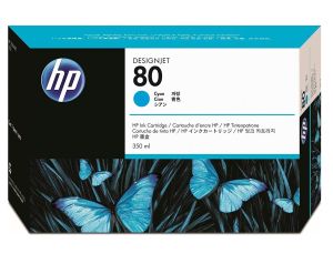 Мастилена касета HP 80 (C4846A) Cyan