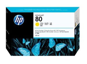 Мастилена касета HP 80 (C4848A) Yellow