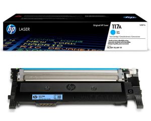 Оригинална тонер касета HP 117A W2071A (Cyan)