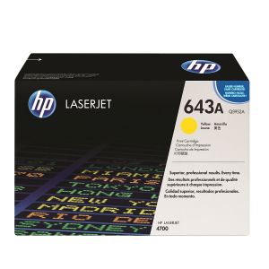 Оригинална тонер касета HP 643A Q5952A (Yellow)