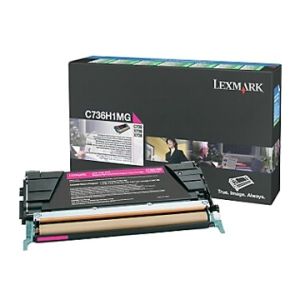 Тонер касета LEXMARK C736H1MG (Magenta)
