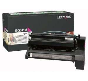 Тонер касета LEXMARK 15G041M (Magenta)