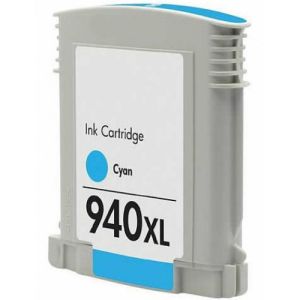 Съвместима мастилена касета HP 940XL (C4907AE) Cyan