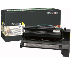 Оригинална тонер касета LEXMARK 15G041Y (Yellow)