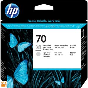Мастилена касета HP 70 Printhead (C9407A) Photo Black and Light Gray