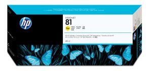 Мастилена касета HP 81 (C4933A) Yellow