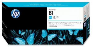 Мастилена касета HP 81 Printhead and Printhead Cleaner (C4951A) Cyan