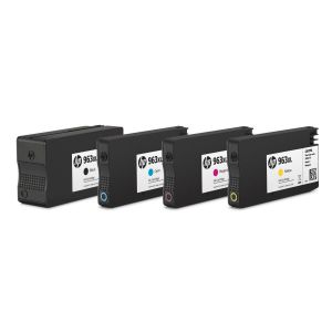 Комплект 4 бр. мастилени касети HP 963XL (3YP35AE) CMYK