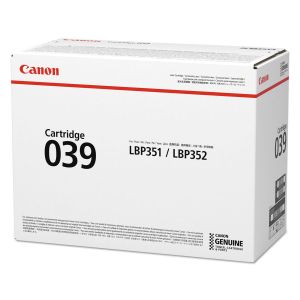 Оригинална тонер касета CANON Cartridge 039 (Black) 0287C001AA