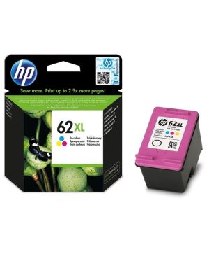 Мастилена касета HP 62XL (C2P07AE) Tri-Color