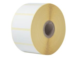 White Paper Label Roll Brother BDE-1J026051-102, 1900 labels per roll, 51x26 mm