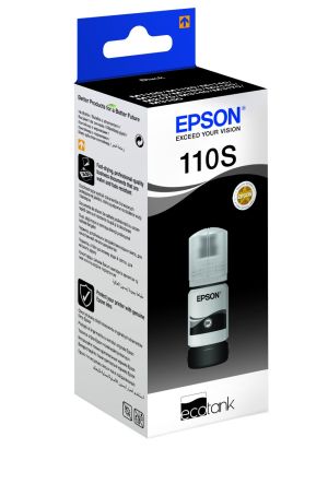 Бутилка с мастило EPSON 110S EcoTank L Black 