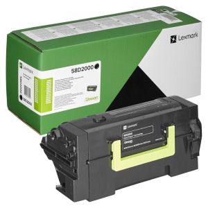 Оригинална тонер касета LEXMARK 58D2000 (Black)