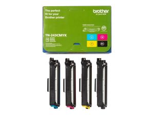 Комплект 4бр. тонер касети BROTHER TN-243CMYK (Cyan, Magenta, Yellow, Black)