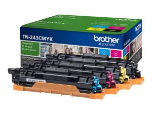 Комплект 4бр. тонер касети BROTHER TN-243CMYK (Cyan, Magenta, Yellow, Black)