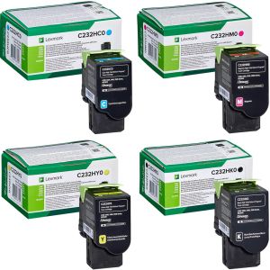Оригинална тонер касета LEXMARK C232HM0 Magenta