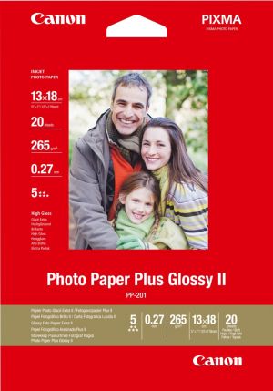 Canon Plus Glossy II PP-201, 13x18 cm, 20 sheets (2311B018AA)