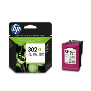 Мастилена касета HP 302XL (F6U67AE) Tri-Color