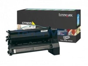 Оригинална тонер касета LEXMARK C77X C7700YS (Yellow)