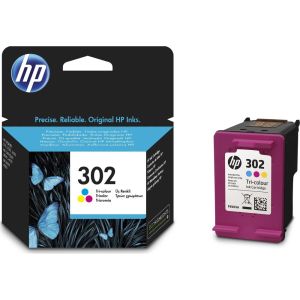 Мастилена касета HP 302 (F6U65AE) Tri-Color