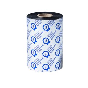Standard Wax Thermal Transfer Black Ink Ribbon Brother BWS-1D450-110, 110mm x 450m