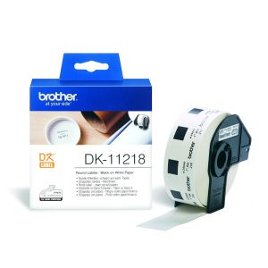  Round Paper 1" label 24mm x 24mm x 1000 Brother DK-11218