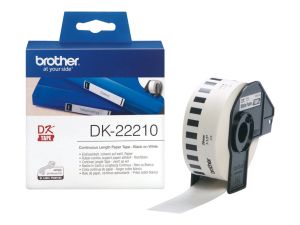 Roll White Continuous Length Paper Tape Brother DK-22210