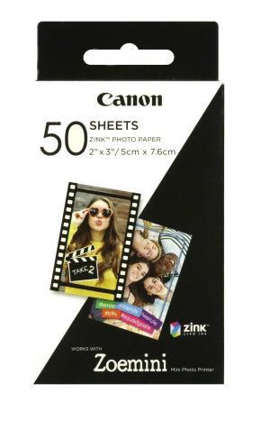 Фотохартия Canon ZINK Paper 50 sheets for Zoemini