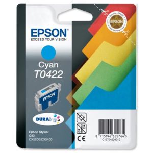 Мастилена касета EPSON T0422 Cyan
