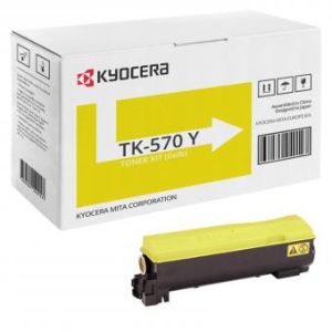 Оригинална тонер касета Kyocera TK-570Y (Yellow)